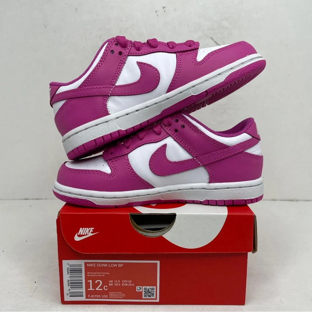 Nike Dunk Low PS “Active Fuchsia” 2023 - Picture 3 of 4